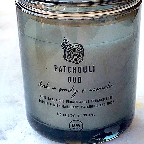 DW HOME CANDLE PATCHOULI OUD RICHLY SCENTED NEW - Picture 3 of 4